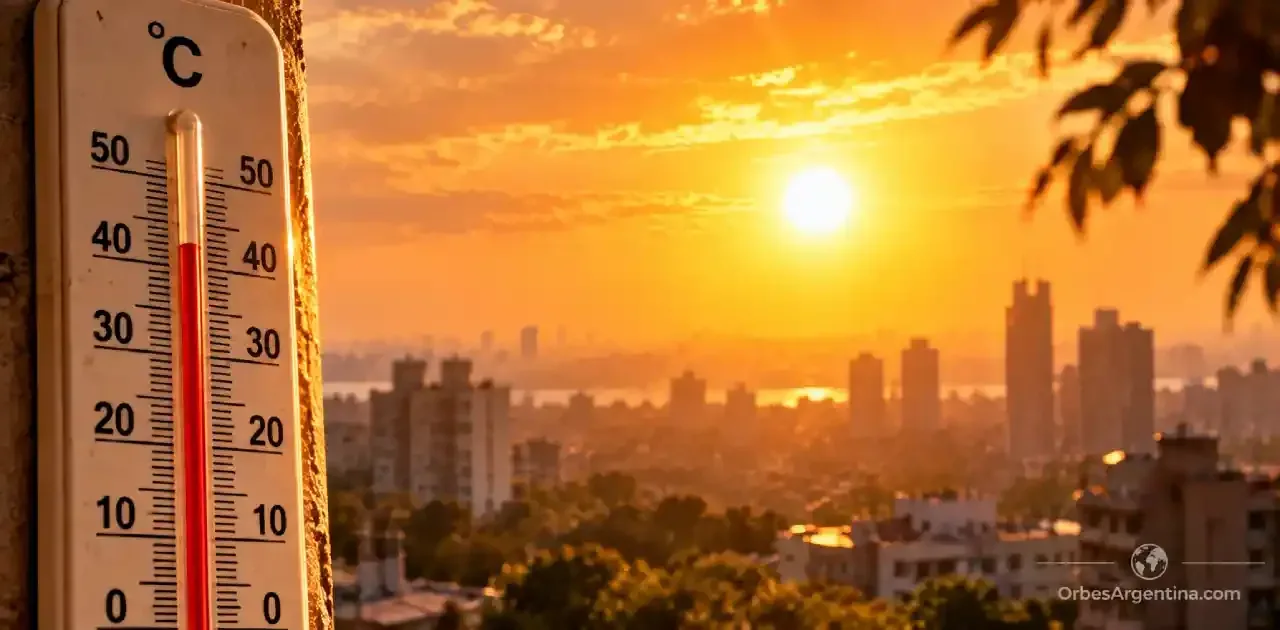 Ola de calor durante un episodio de clima extremo