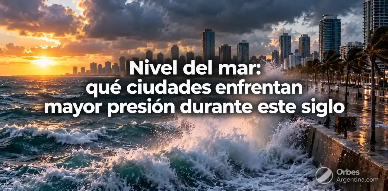 Aumento del nivel del mar frente a ciudades costeras