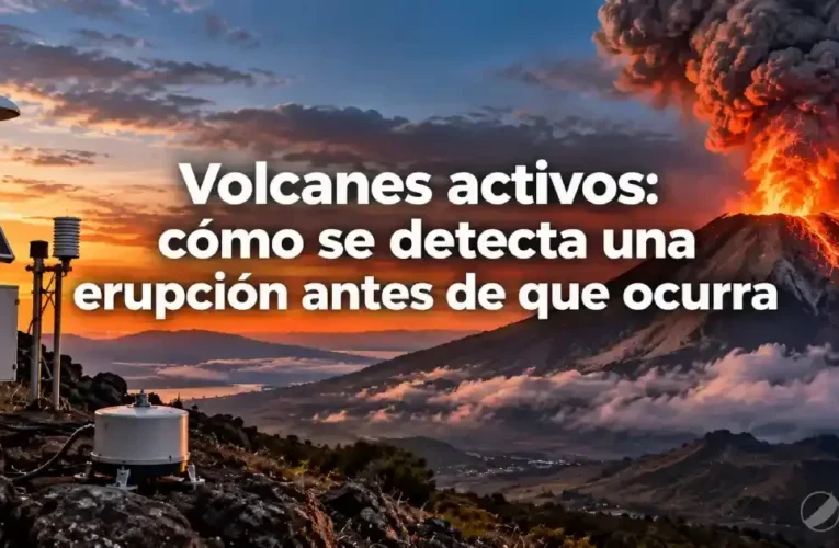 Volcanes activos: cómo se detecta una erupción antes de que ocurra
